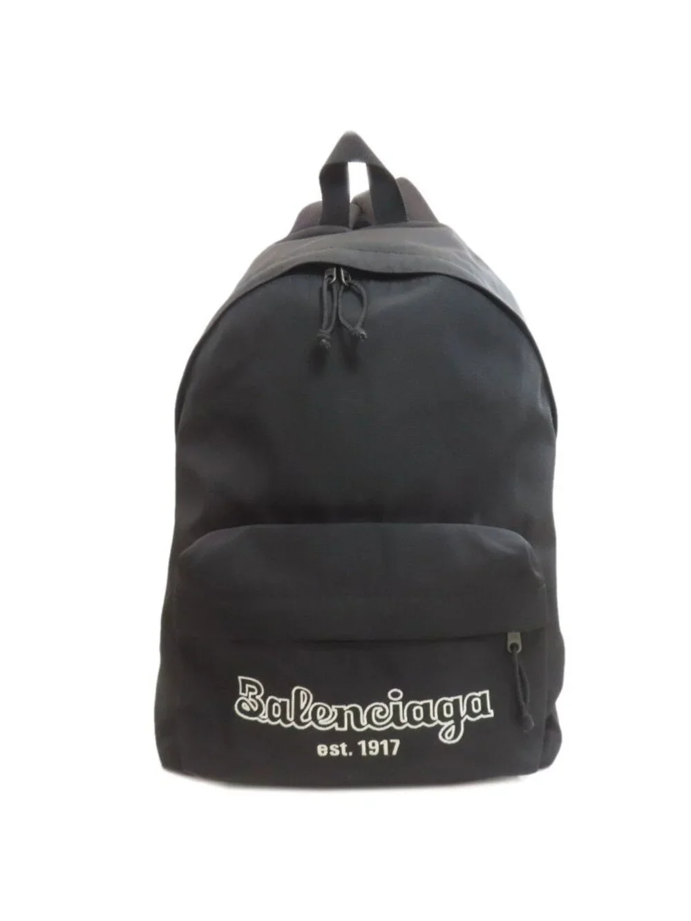 Balenciaga Logo Backpack Canvas